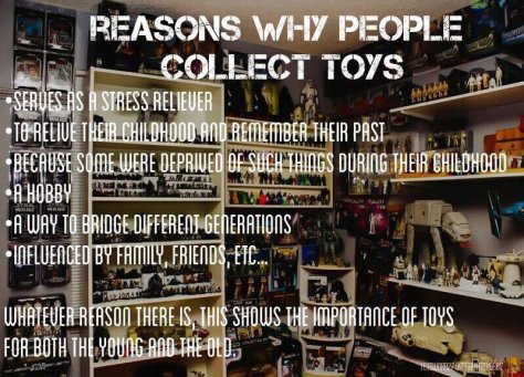 reasons to collect toys